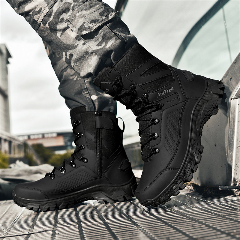 Suede Ankle Boot - 2025 nouvelles bottes tactiques hommes bottes