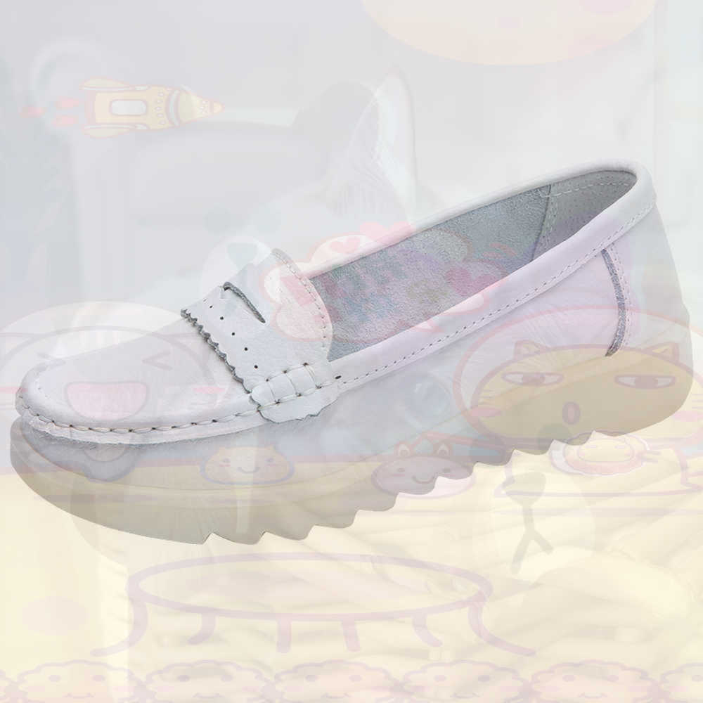 Women Shoes Brown Colour - Mocassin conduite baskets pour adolescents skateboard
