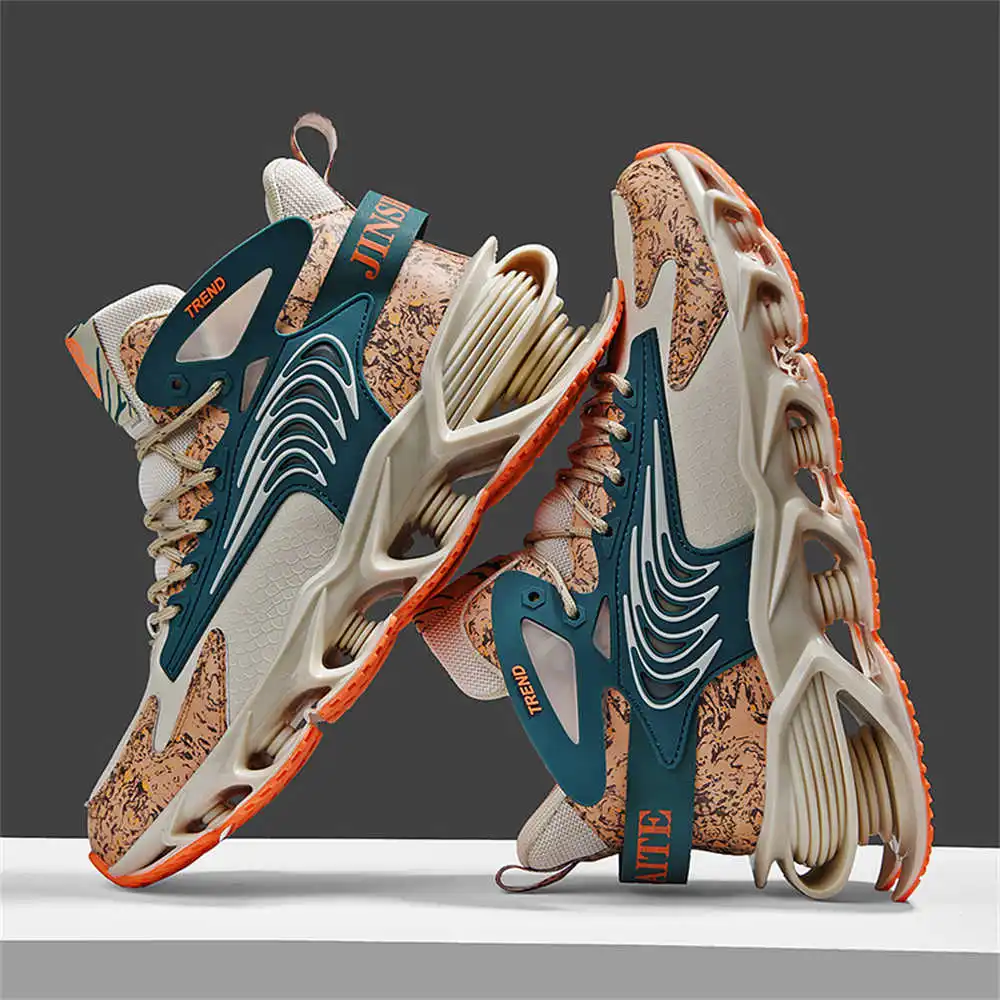 Women Shoes Brown Colour - Baskets de course décontractées mi-mollet pour