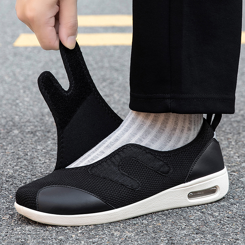 Women'S Shoes With Bunions - Chaussures ajustables ouvertes pour personnes âgées,