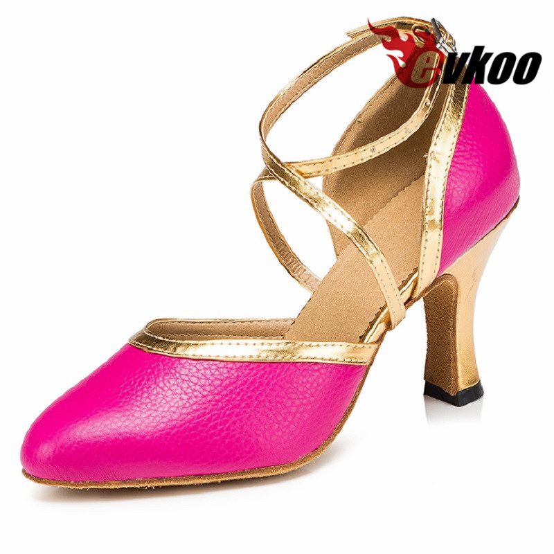 Women Shoes Size 4 In Cm - Evkoodance Customsize Rose Avec Pu localité