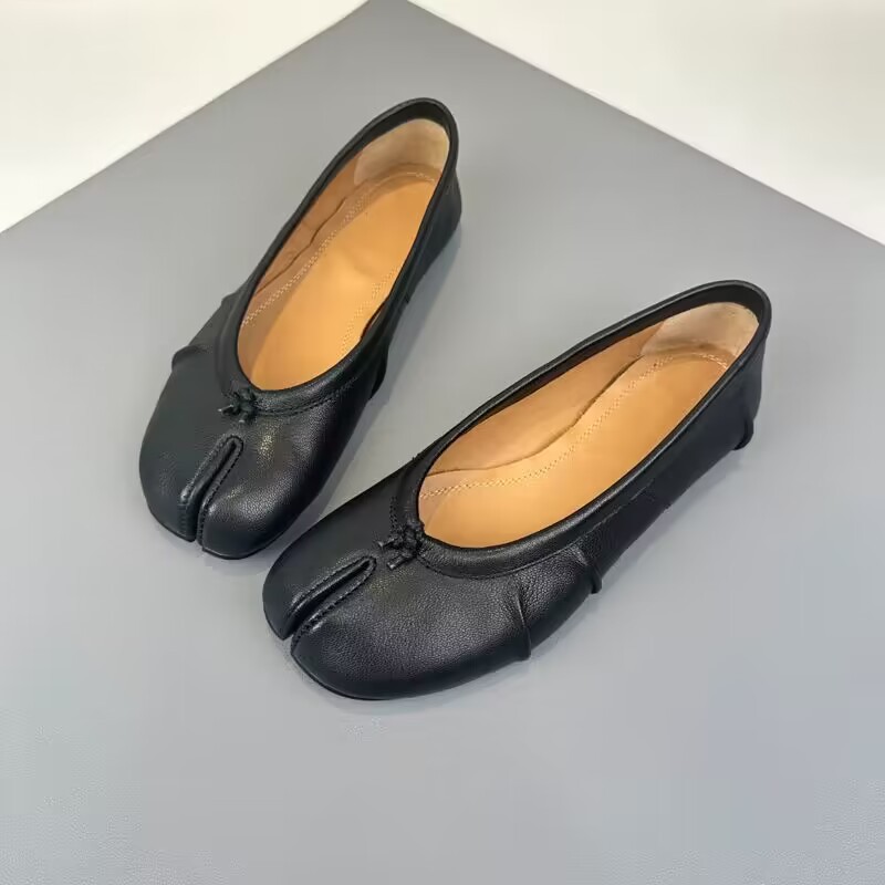 Ballet Flat Women - Nouvelles chaussures plates à bout fendu