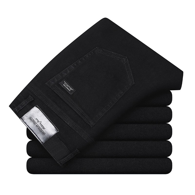 Levis Jeans 501 - Nouveau Jean Slim Noir Pur Élastique