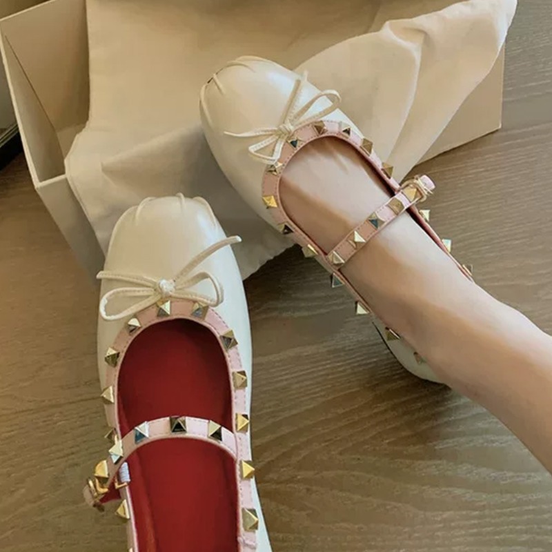 Ballet Flat Women - Chaussures plates Mary Jane pour femmes,