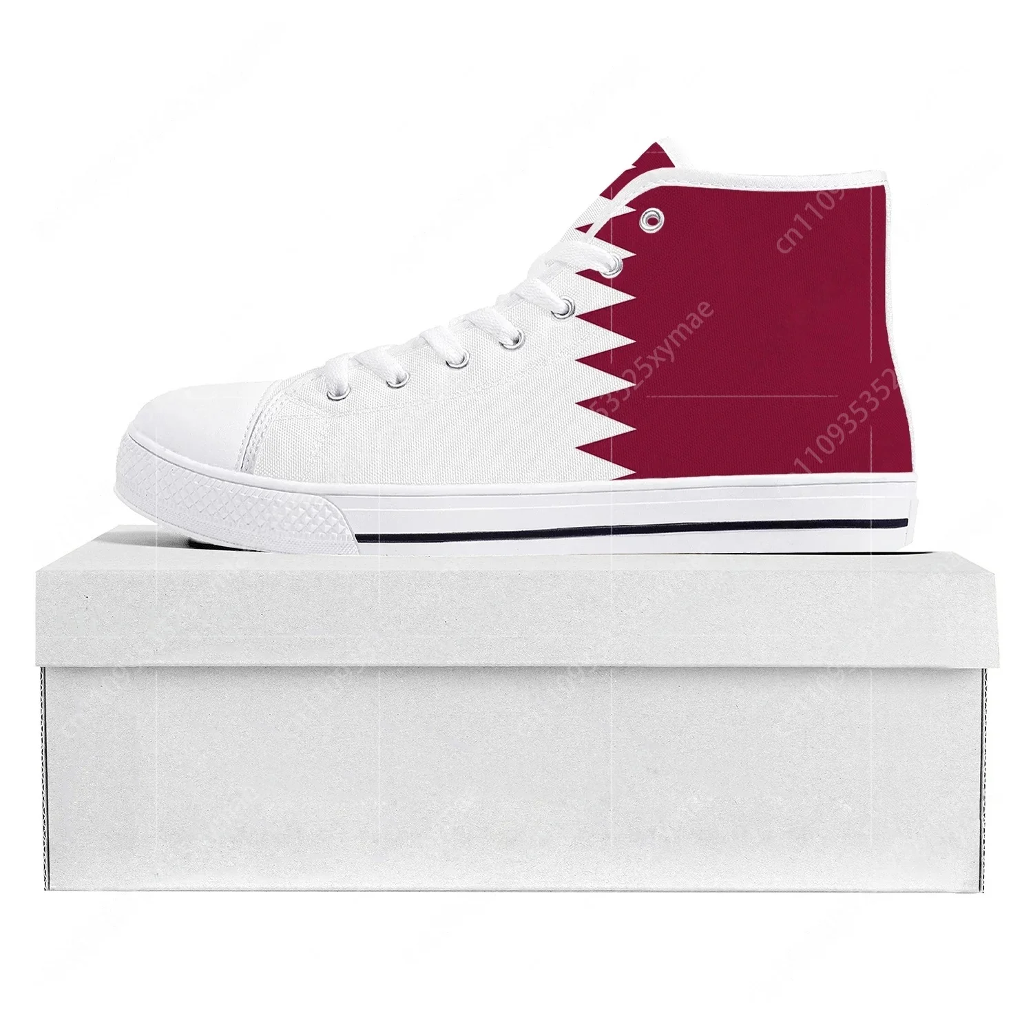 Women Shoes Qatar - Baskets montantes en toile de haute