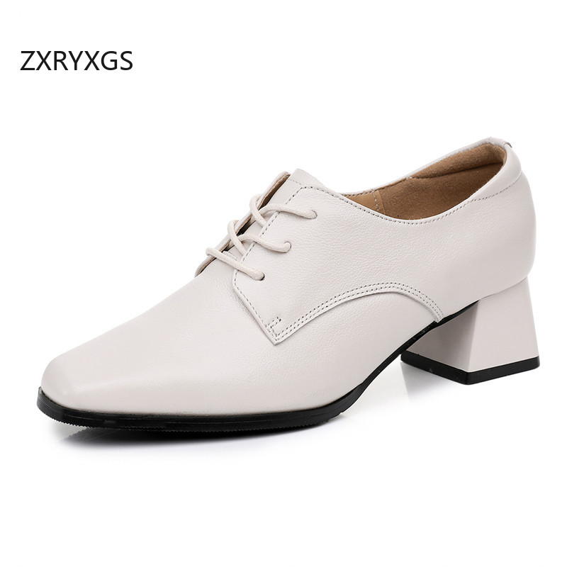 Women Shoes Size 4 In Cm - ZXRYXGS 2025 haut peau de vache