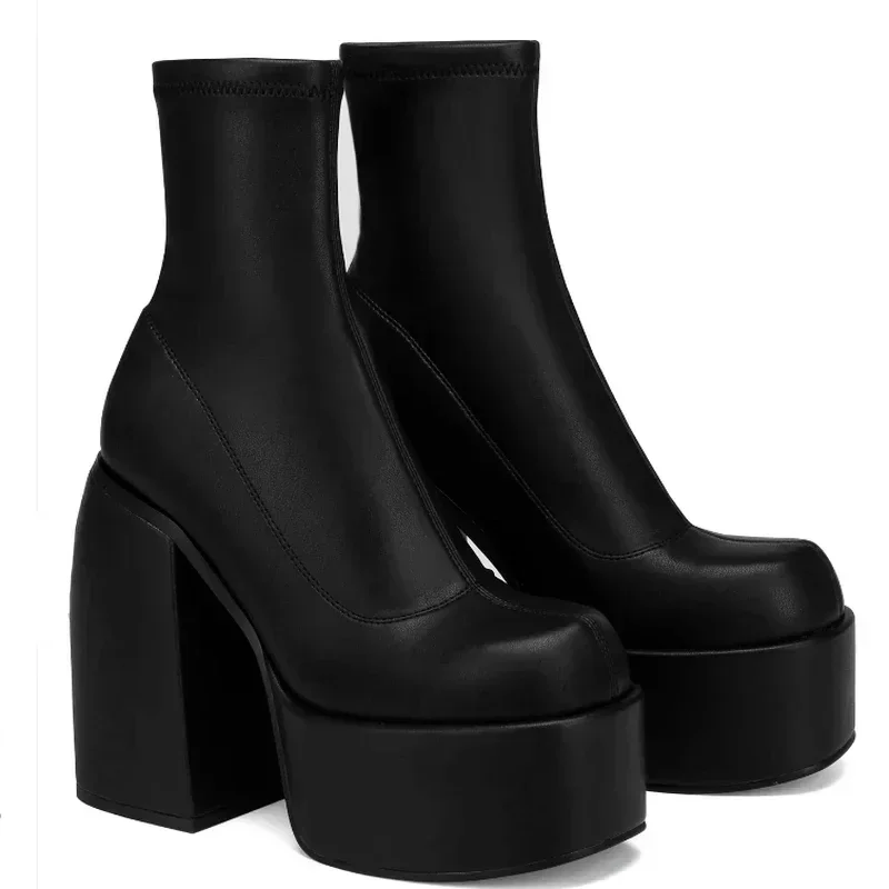 Women'S Shoes Navy Blue - Bottines de créateur pour femmes marque