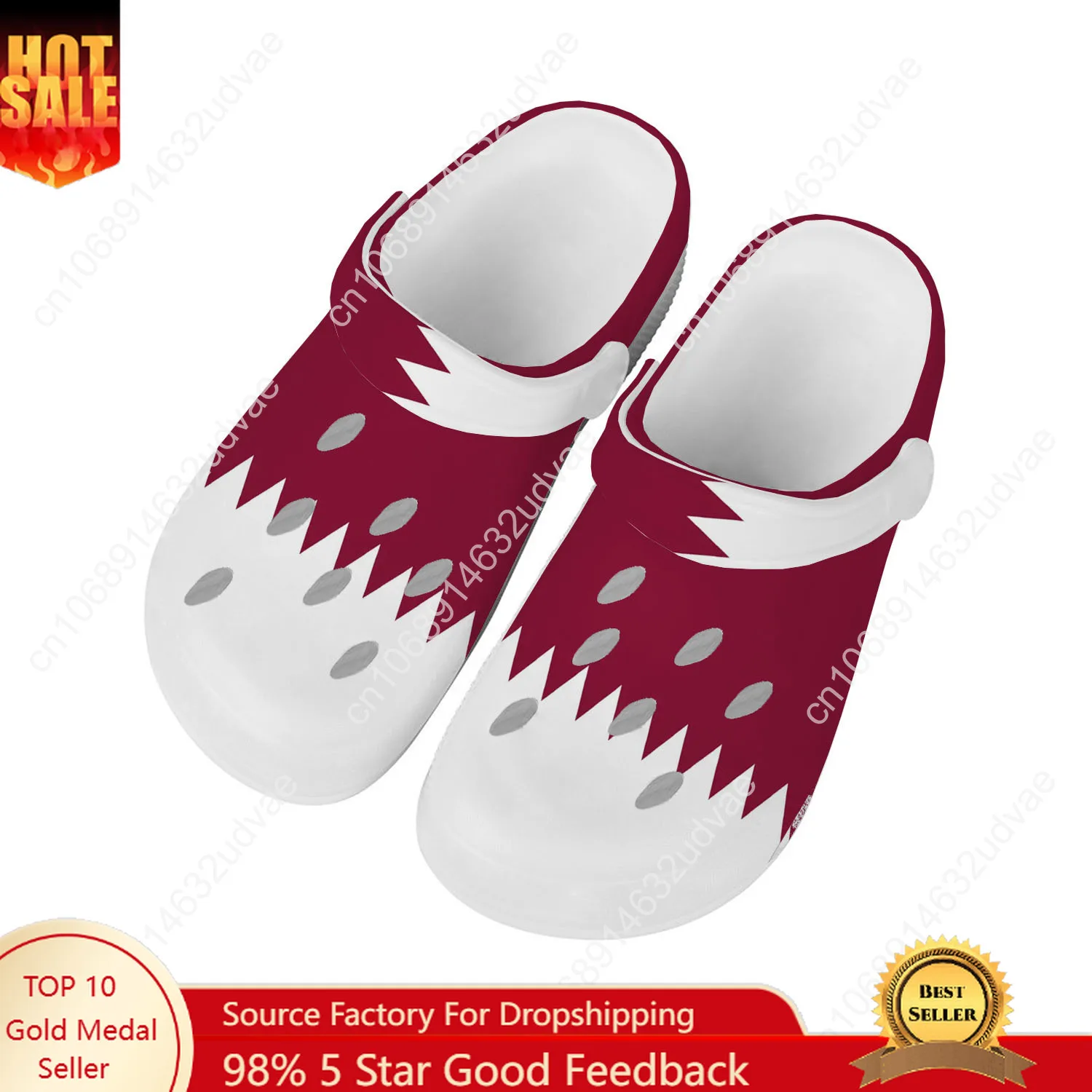Women Shoes Qatar - Chaussures d'eau drapeau National du Qatar