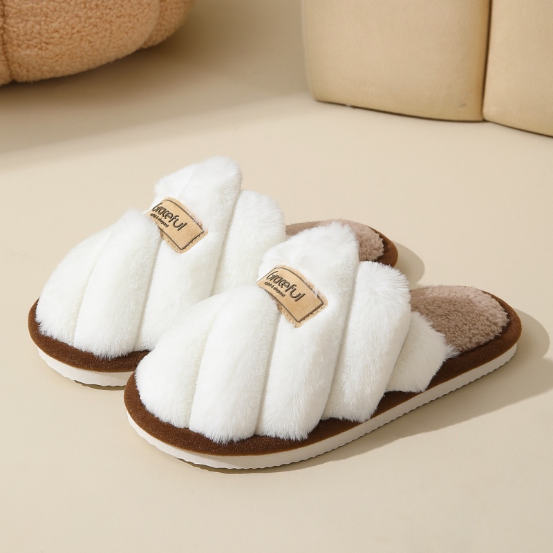 Women'S Shoes To Men'S - Chaussons d'hiver 2026 en peluche chaude