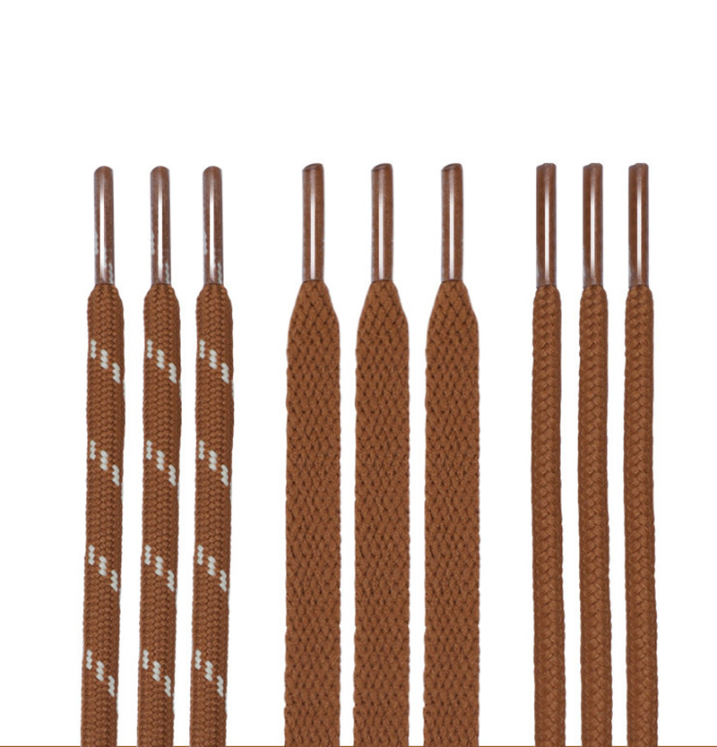 1 paire de lacets plats ronds  - Women Shoes Brown Colour avis et prix