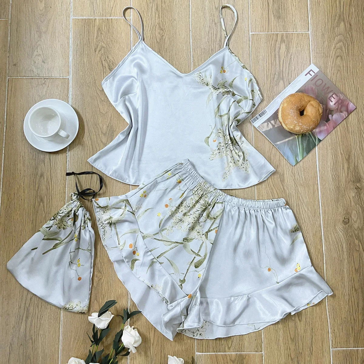 Pyjama 3 pièces pour femmes, r - Women'S Shoes Louis Vuitton avis et prix