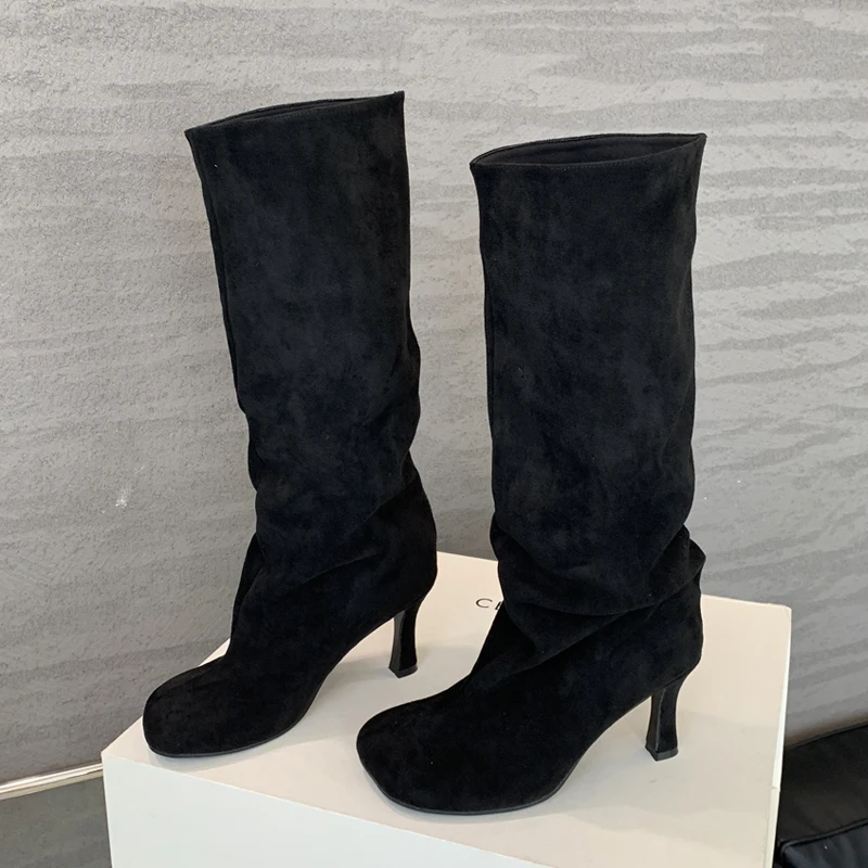 Eilyken hiver Style De rue bou - High Knee Heel Boots avis et prix