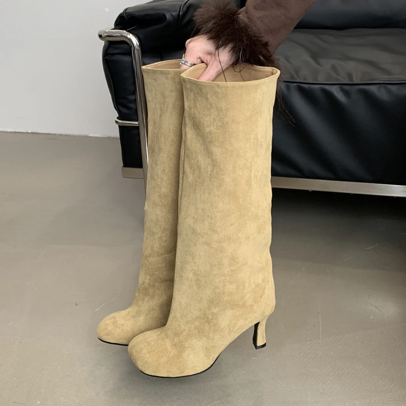 Eilyken hiver Style De rue bou - High Knee Heel Boots avis et prix