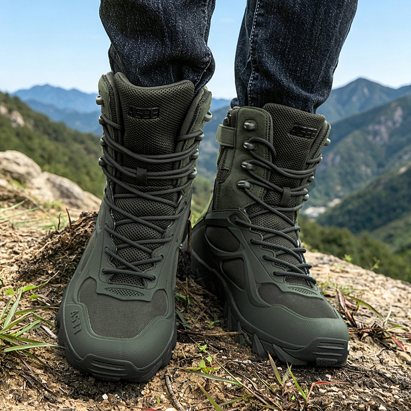 Bottes tactiques pour hommes,  - Suede Ankle Boot avis et prix