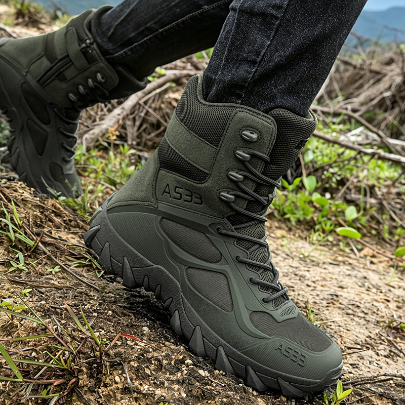 Bottes tactiques pour hommes,  - Suede Ankle Boot avis et prix