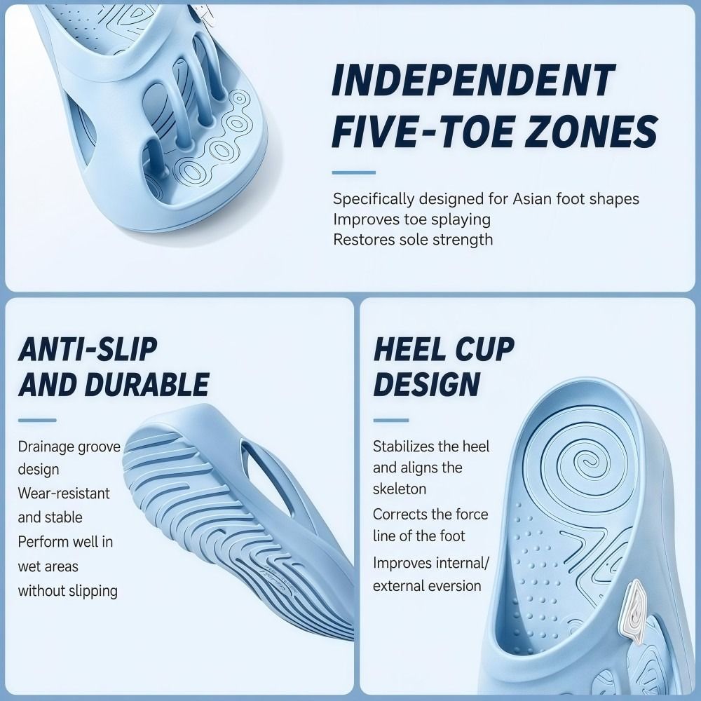 Sandales à cinq orteils en EVA - Women'S Shoes With Bunions avis et prix