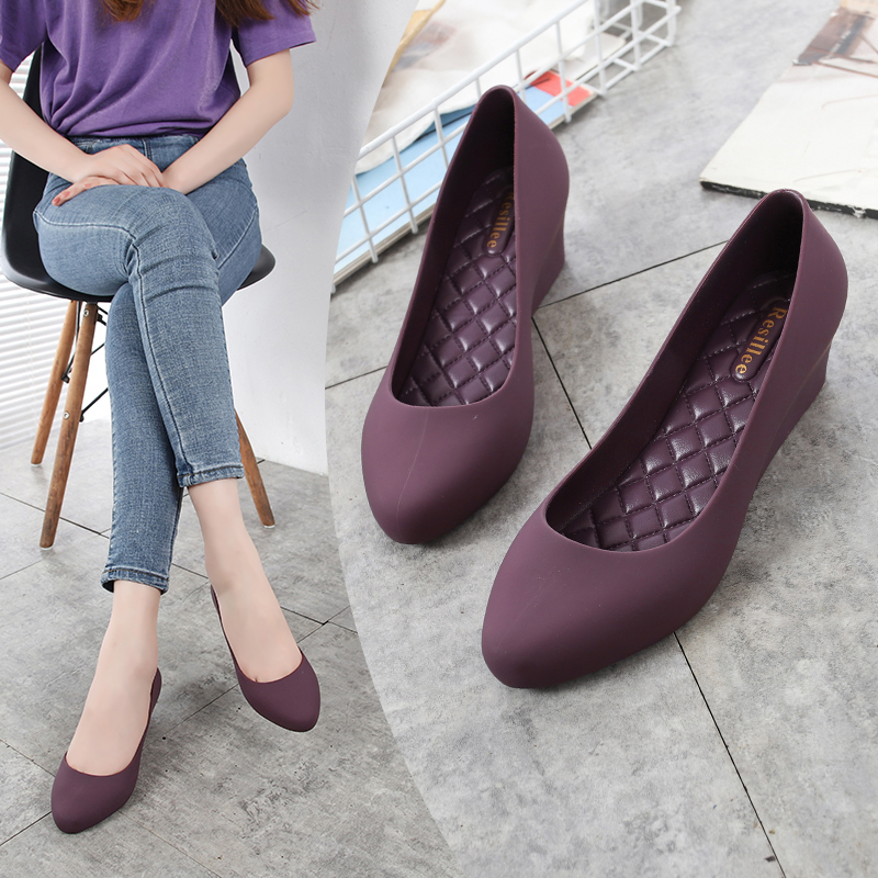 Chaussures compensées en PVC i - Women'S Shoes Navy Blue avis et prix