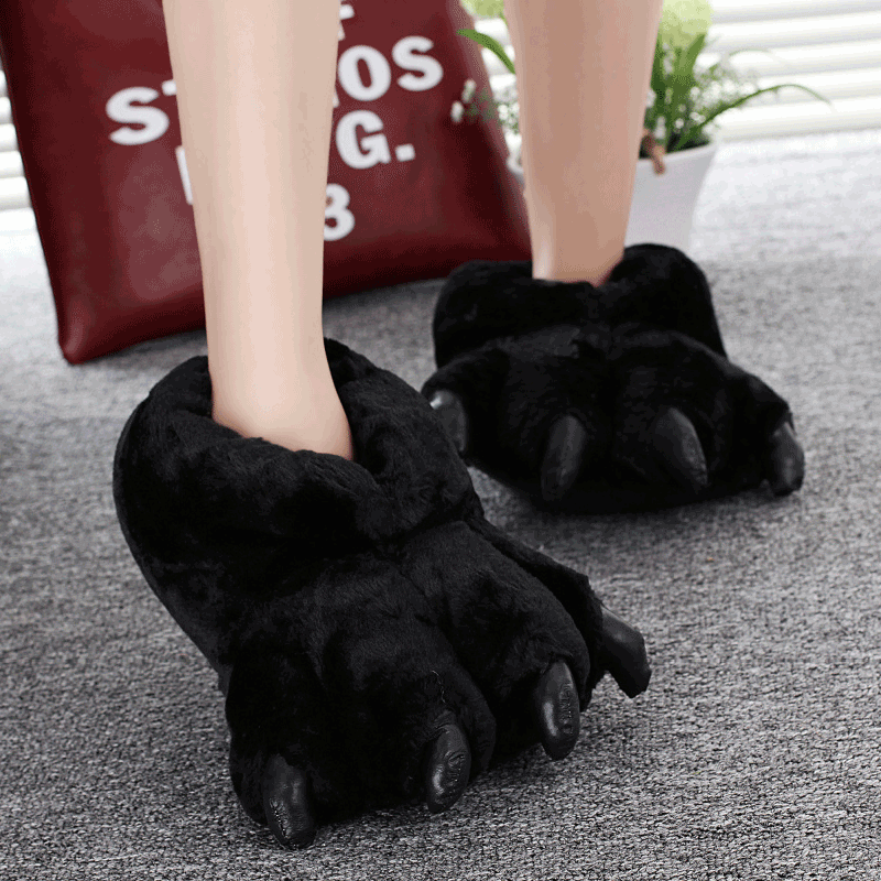 Taille 35-43 noir Animal patte - Women'S Shoes To Men'S avis et prix