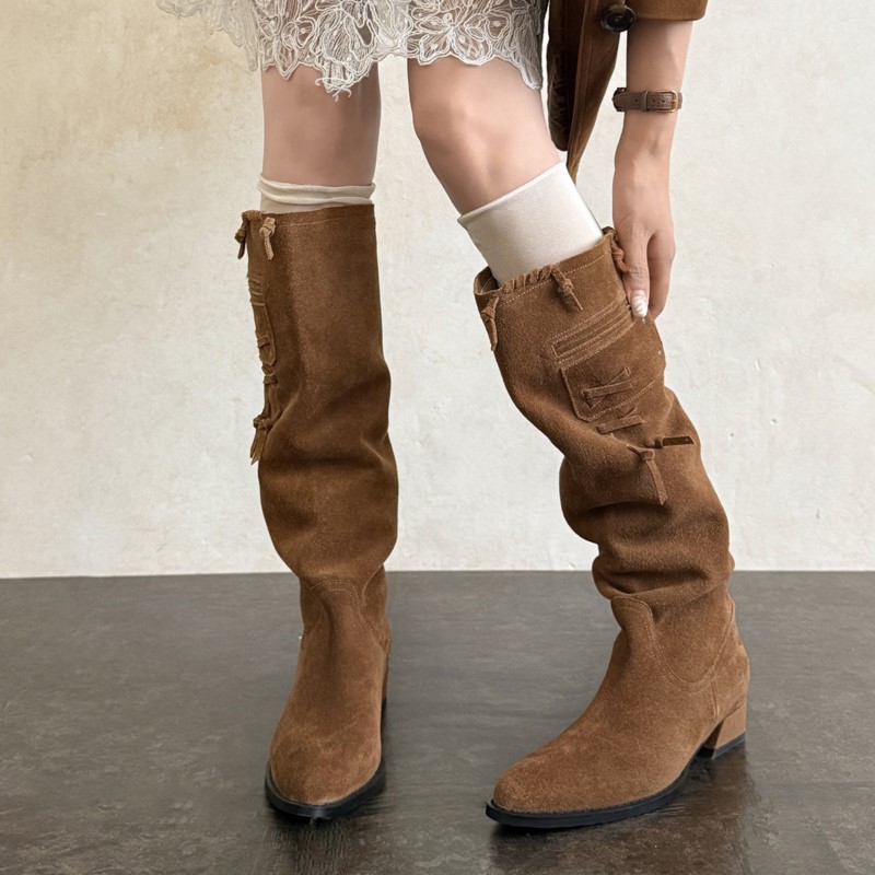 Dilalula 2027, nouvelles botte - Suede Ankle Boot avis et prix