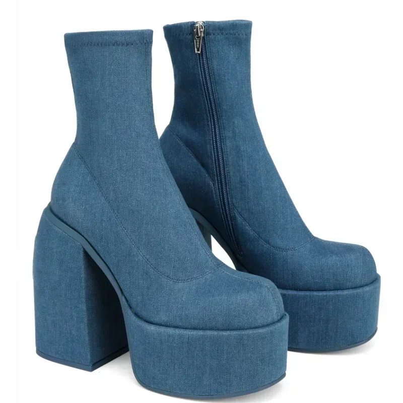 Bottines de créateur pour femm - Women'S Shoes Navy Blue avis et prix