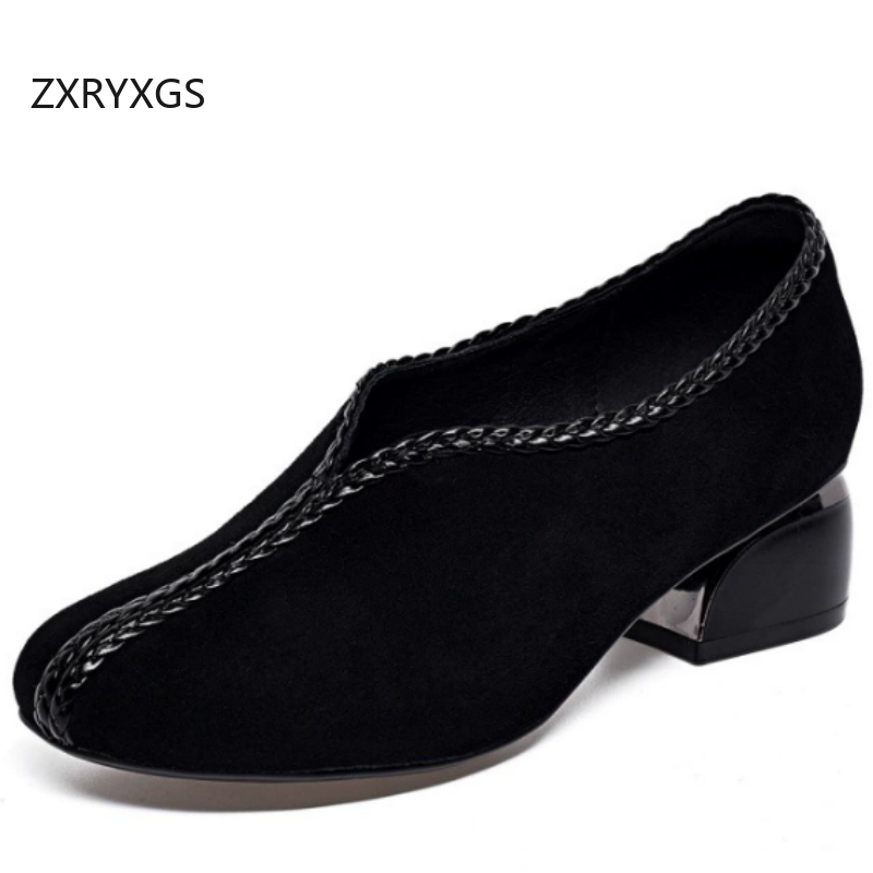 Chaussures noires en peau de m - Women Shoes Size 4 In Cm avis et prix