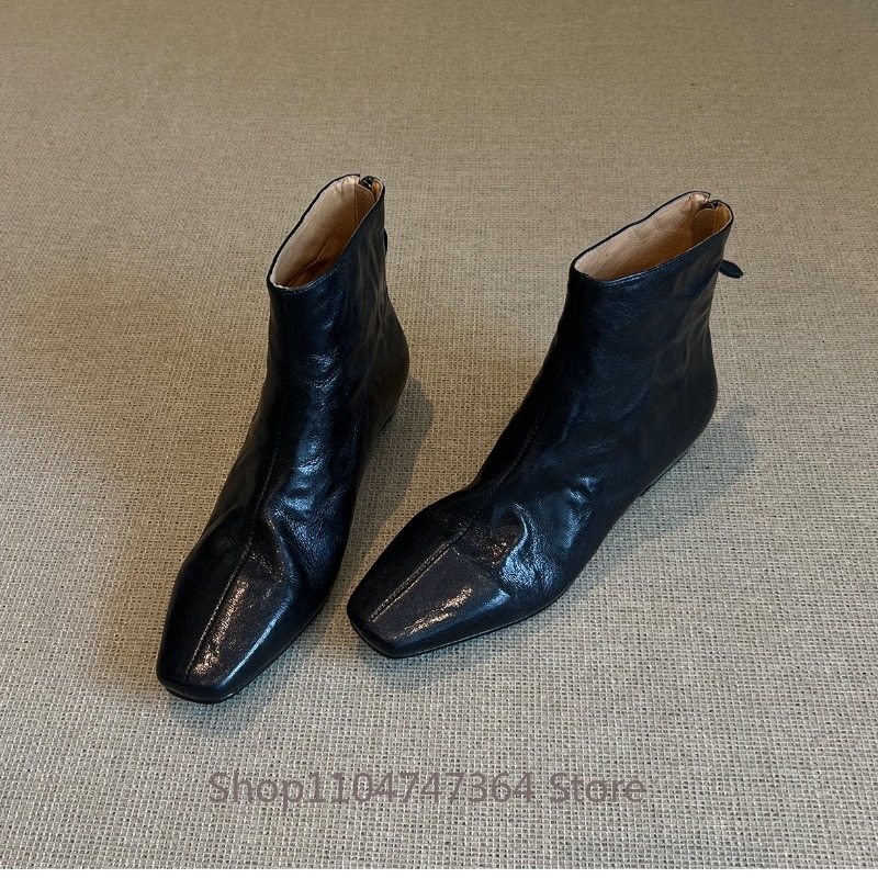 Bottines rétro en peau de mout - Women'S Shoes Hike avis et prix