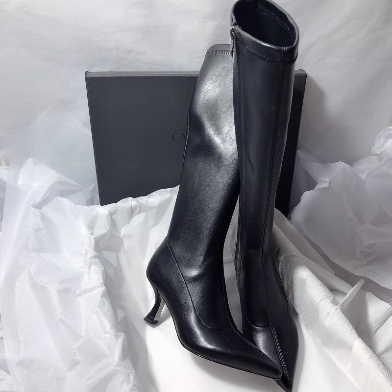 Bottes d'automne à talons aigu - High Knee Heel Boots avis et prix