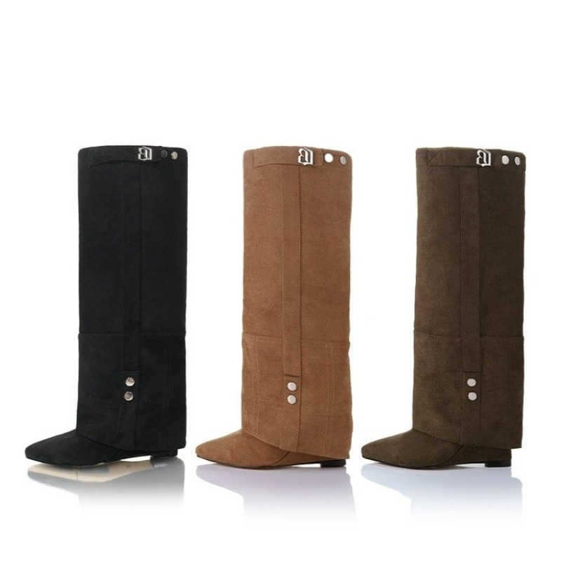 Femmes bottes chaussures confo - Suede Ankle Boot avis et prix