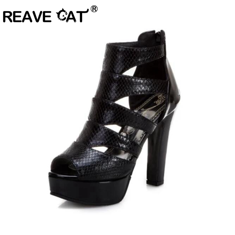 REAVE CAT Sexy taille 34-50 fe - Women'S Shoes Peep Toe avis et prix