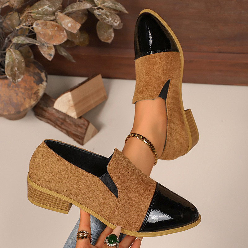 Escarpins à talons bas pour fe - Leopard Print Heels avis et prix